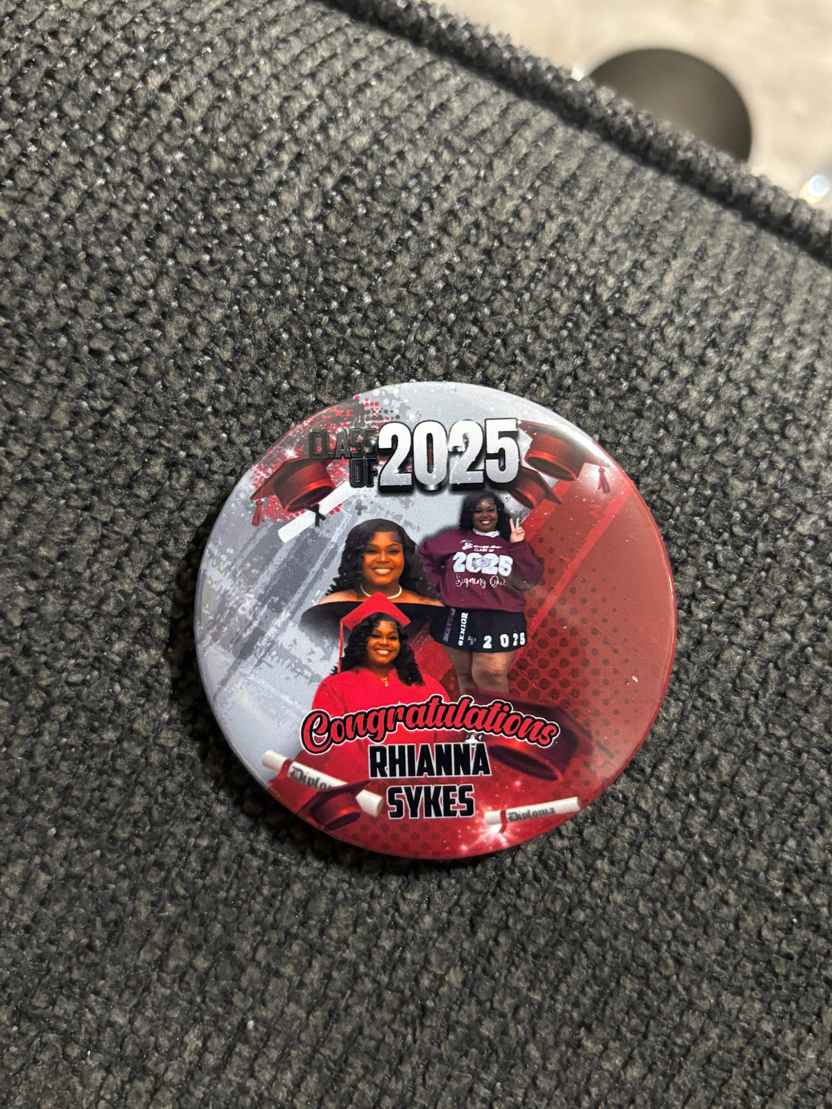 Custom Photo Buttons