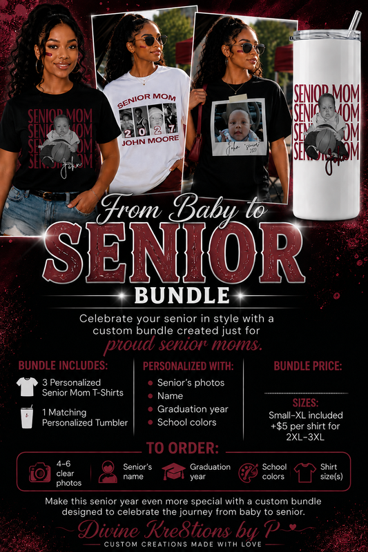 Senior Mom T-shirt Bundle